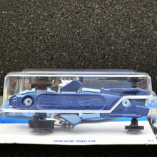 Load image into Gallery viewer, Hot Wheels 2024 Rockin&#39;Railer Light Blue #75 HW Race Day 2/10 New
