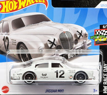 Load image into Gallery viewer, Hot Wheels 2024 Jaguar MK1 Grey #127 HW Race Day 6/10 New
