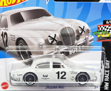 Load image into Gallery viewer, Hot Wheels 2024 Jaguar MK1 Grey #127 HW Race Day 6/10 New
