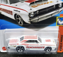 Load image into Gallery viewer, Hot Wheels 2024 &#39;68 Dodge Dart White #142 Muscle Mania 1/5 New Long Card
