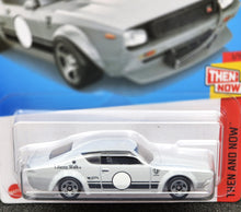 Load image into Gallery viewer, Hot Wheels 2024 Nissan Skyline 2000GT-R LBWK Light Grey #191 Then and Now 1/10 New Long Card
