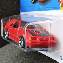 Load image into Gallery viewer, Hot Wheels 2024 &#39;84 Mustang SVO Red #192 Then and Now 2/10 New Long Card
