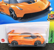 Load image into Gallery viewer, Hot Wheels 2024 2020 Koenigsegg Jesko Orange #184 HW Exotics 2/10 New Long Card
