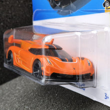 Load image into Gallery viewer, Hot Wheels 2024 2020 Koenigsegg Jesko Orange #184 HW Exotics 2/10 New Long Card
