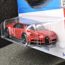 Load image into Gallery viewer, Hot Wheels 2024 &#39;16 Bugatti Chiron Red #201 Quarter Mile Heroes 2/5 New Long Card
