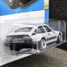 Load image into Gallery viewer, Hot Wheels 2024 Alfa Romeo GTV6 3.0 Light Grey #98 Factory Fresh 8/10 New Long Card
