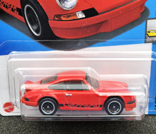 Load image into Gallery viewer, Hot Wheels 2024 Porsche 911 Carrera RS 2.7 Red #46 Factory Fresh 4/10 New Long Card
