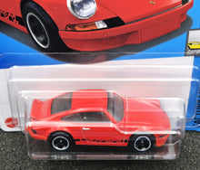 Load image into Gallery viewer, Hot Wheels 2024 Porsche 911 Carrera RS 2.7 Red #46 Factory Fresh 4/10 New Long Card
