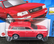 Load image into Gallery viewer, Hot Wheels 2024 &#39;94 Audi Avant RS2 Red #133 Factory Fresh 9/10 New
