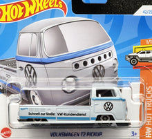 Load image into Gallery viewer, Hot Wheels 2024 Volkswagen T2 Pickup Light Grey #42 HW Hot Trucks 1/10 New
