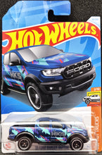 Load image into Gallery viewer, Hot Wheels 2024 &#39;19 Ford Ranger Raptor Dark Blue #43 HW Hot Trucks 2/10 New Long Card
