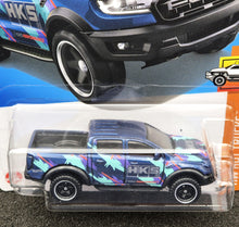 Load image into Gallery viewer, Hot Wheels 2024 &#39;19 Ford Ranger Raptor Dark Blue #43 HW Hot Trucks 2/10 New Long Card
