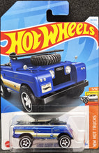 Load image into Gallery viewer, Hot Wheels 2024 Land Rover Series II Dark Blue #92 HW Hot Trucks 5/10 New Long Card
