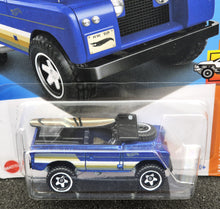 Load image into Gallery viewer, Hot Wheels 2024 Land Rover Series II Dark Blue #92 HW Hot Trucks 5/10 New Long Card
