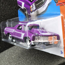 Load image into Gallery viewer, Hot Wheels 2024 &#39;71 El Camino Purple #132 HW Hot Trucks 7/10 New
