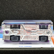 Load image into Gallery viewer, Hot Wheels 2024 &#39;71 El Camino Purple #132 HW Hot Trucks 7/10 New Long Card
