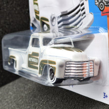 Load image into Gallery viewer, Hot Wheels 2024 &#39;52 Chevy White #139 HW Hot Trucks 8/10 New
