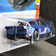 Load image into Gallery viewer, Hot Wheels 2024 &#39;22 Ford Maverick Custom Blue #196 HW Hot Trucks 10/10 New Long Card
