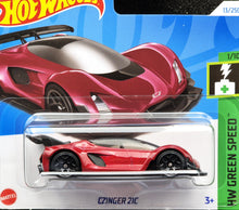 Load image into Gallery viewer, Hot Wheels 2024 CZinger 21C Red #13 HW Green Speed 1/10 New
