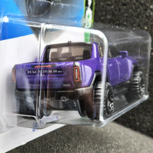 Load image into Gallery viewer, Hot Wheels 2024 GMC Hummer EV Purple #62 HW Green Speed 6/10 New Long Card
