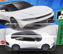 Load image into Gallery viewer, Hot Wheels 2024 DeLorean Alphas White #85 HW Green Speed 7/10 New
