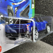 Load image into Gallery viewer, Hot Wheels 2024 Silverado EV RST Blue #110 HW Green Speed 8/10 New
