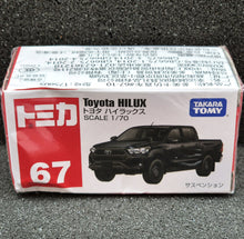 Load image into Gallery viewer, Tomica 2021 Toyota Hilux Black #67 New Sealed Box
