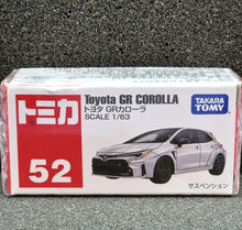 Load image into Gallery viewer, Tomica 2023 Toyota GR Corolla White #52 New Sealed Box
