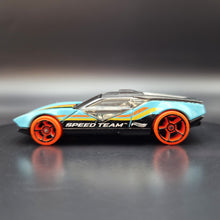 Load image into Gallery viewer, Hot Wheels 2022 La Fasta Aqua #48 HW Speed Team 3/5
