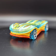 Load image into Gallery viewer, Hot Wheels 2016 Clear Speeder Transparent Aqua #13 X-Raycers 3/10
