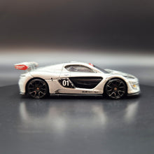 Load image into Gallery viewer, Hot Wheels 2016 Renault Sport R.S. 01 Silver #79 HW Exotics 9/10
