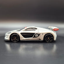 Load image into Gallery viewer, Hot Wheels 2016 Renault Sport R.S. 01 Silver #79 HW Exotics 9/10
