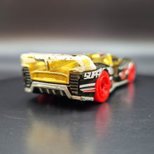 Load image into Gallery viewer, Hot Wheels 2019 Electrack Gold Chrome #73 Super Chromes 1/5
