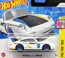 Load image into Gallery viewer, Hot Wheels 2024 &#39;96 Porsche Carrera White #174 HW: The &#39;90s 1/10 New
