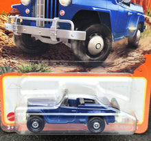 Load image into Gallery viewer, Matchbox 2024 1948 Willys Jeepster Dark Blue #10 MBX Adventure 10/100 New Long Card
