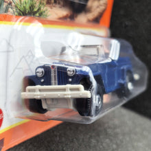 Load image into Gallery viewer, Matchbox 2024 1948 Willys Jeepster Dark Blue #10 MBX Adventure 10/100 New Long Card
