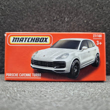 Load image into Gallery viewer, Matchbox 2024 Porsche Cayenne Turbo Pearl White #27 MBX Metro New Sealed Box
