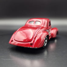 Load image into Gallery viewer, Hot Wheels 2010 Custom &#39;41 Willys Coupe Dark Red #137 HW Hot Rods 1/10
