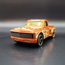 Load image into Gallery viewer, Hot Wheels 2014 Custom &#39;69 Chevy Pickup #217 Orange HW Workshop: Heat Fleet
