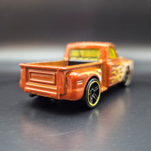 Load image into Gallery viewer, Hot Wheels 2014 Custom &#39;69 Chevy Pickup #217 Orange HW Workshop: Heat Fleet
