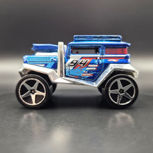 Load image into Gallery viewer, Hot Wheels 2010 Bad Mudder 2 Blue Race World - Desert 2/4
