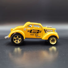 Load image into Gallery viewer, Hot Wheels 2010 Pass&#39;n Gasser Yellow # 104 HW Performance 6/10

