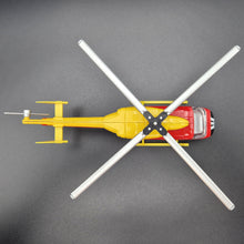 Load image into Gallery viewer, 2010 MBB/Kawasaki BK 117 Auckland Westpac Rescue Helicopter Red/Yellow Die Cast Model
