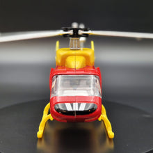 Load image into Gallery viewer, 2010 MBB/Kawasaki BK 117 Auckland Westpac Rescue Helicopter Red/Yellow Die Cast Model

