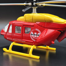 Load image into Gallery viewer, 2010 MBB/Kawasaki BK 117 Auckland Westpac Rescue Helicopter Red/Yellow Die Cast Model
