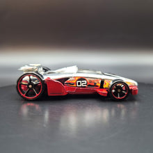 Load image into Gallery viewer, Hot Wheels 2015 Carbide Chrome #161 HW Race - Super Chromes
