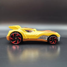 Load image into Gallery viewer, Hot Wheels 2017 Howlin Heat Yellow #142 Street Beasts 9/10
