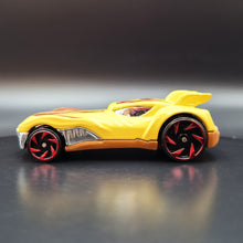 Load image into Gallery viewer, Hot Wheels 2017 Howlin Heat Yellow #142 Street Beasts 9/10
