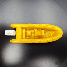 Load image into Gallery viewer, Matchbox 2014 Raft Boat Yellow/Red Sea Rescue 5 Pack Loose
