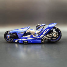 Load image into Gallery viewer, Hot Wheels 2005 Cybertooth Blue Thunder Cycles
